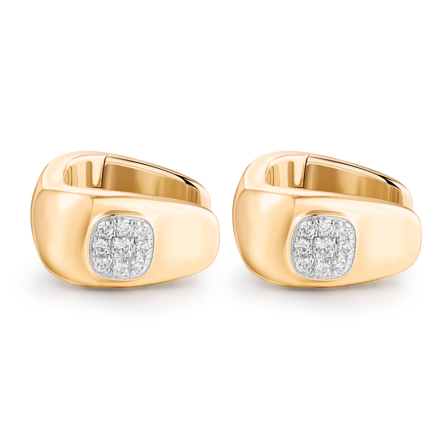 Carel 14K Square Gleam Earring