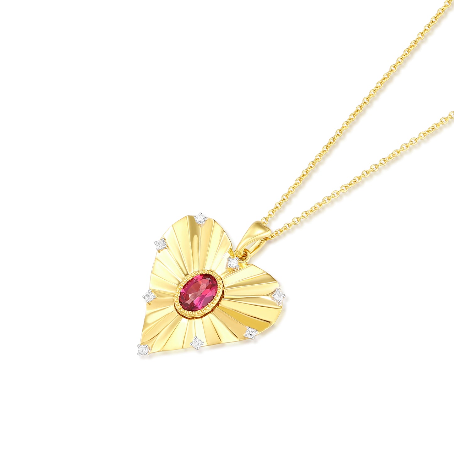 Carel 18K Heart Shape Pendant