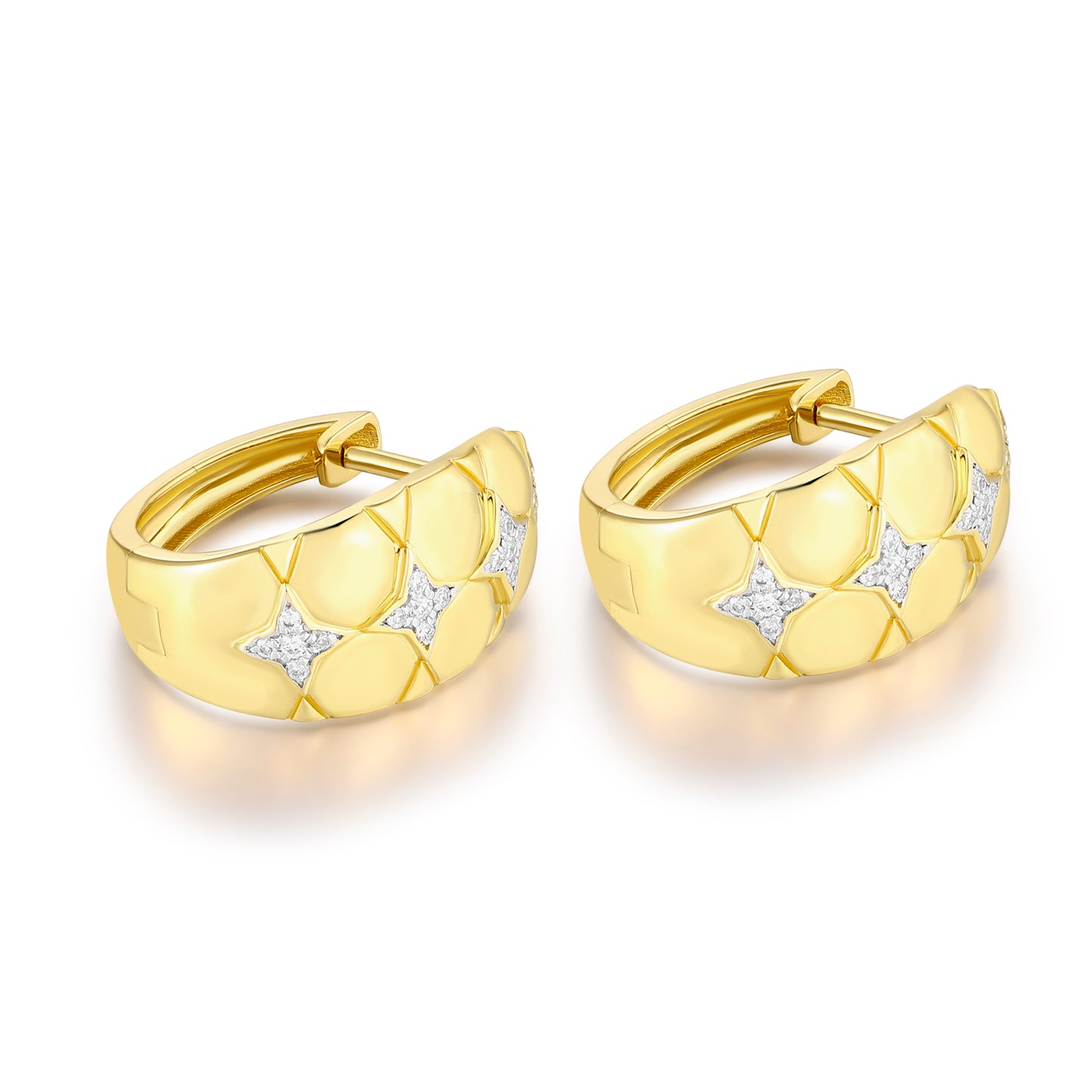 Carel 18K Twinkle Star Earring
