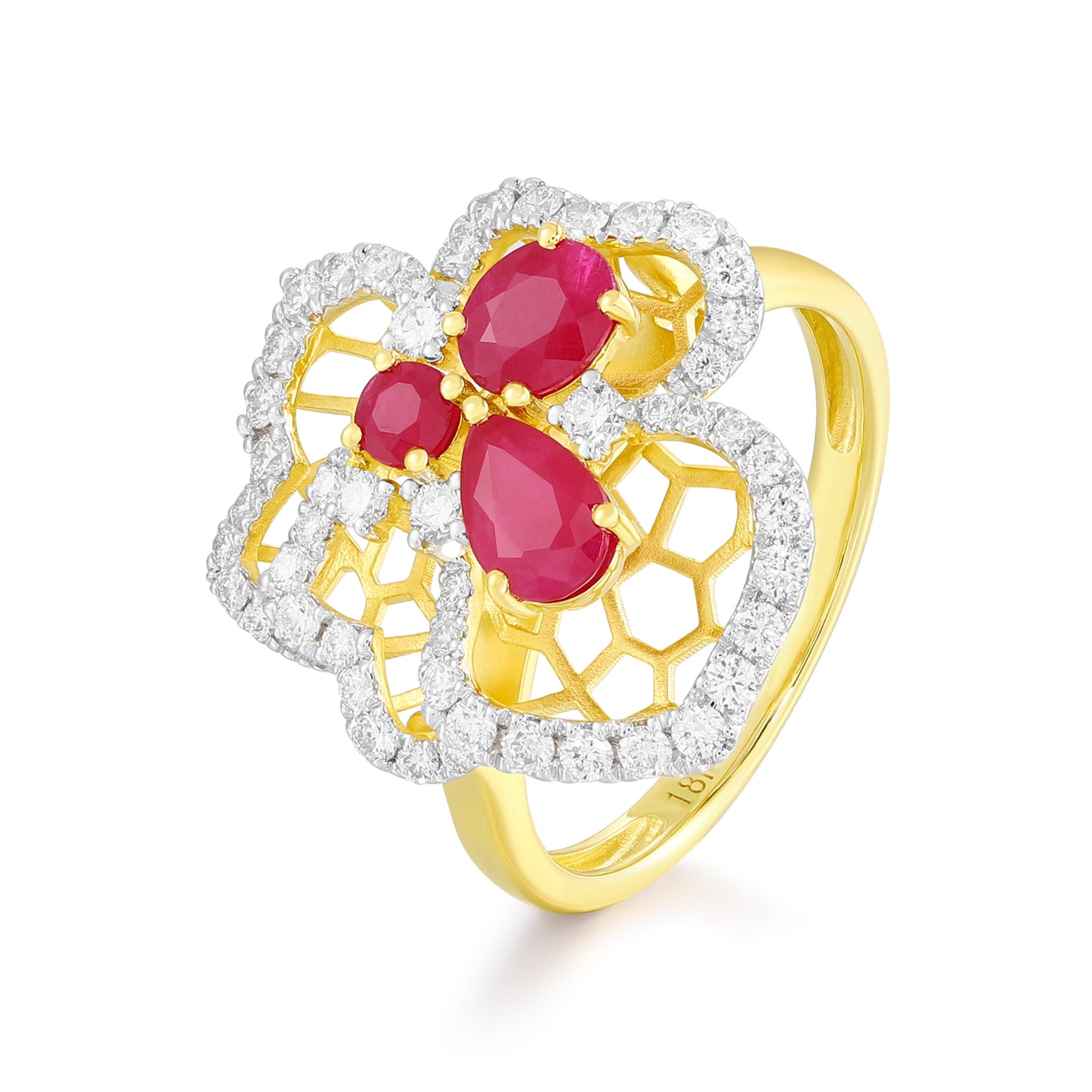 Carel 18K Floria Ruby Ring