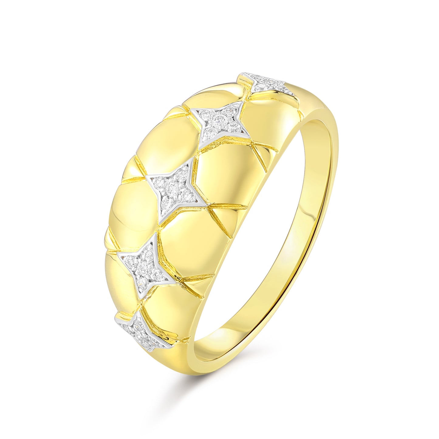 Carel 18K Twinkle Star Ring