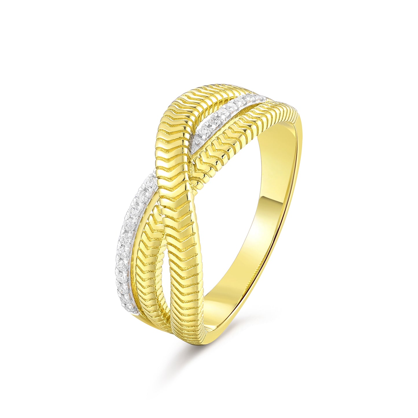 Carel 14K Eternal Twist Ring