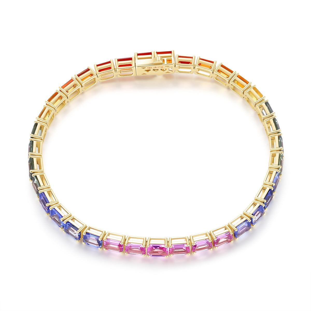 Carel 18K Colored Sapphire bracelet