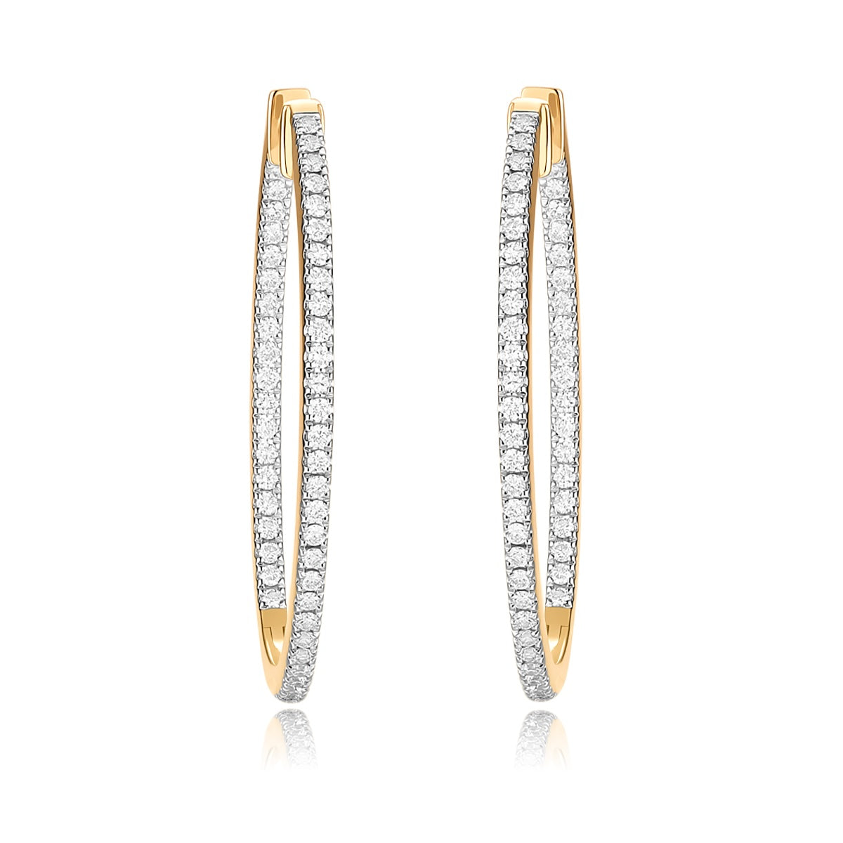 Carel 18K Diamond Earrings