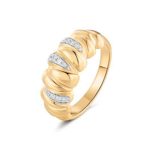 Carel 14K Spiral Ring