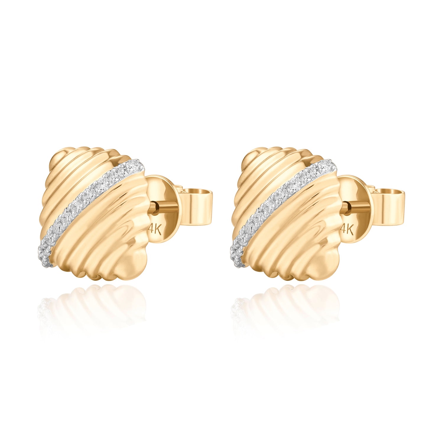 Carel 14K Conch Diamond Earring