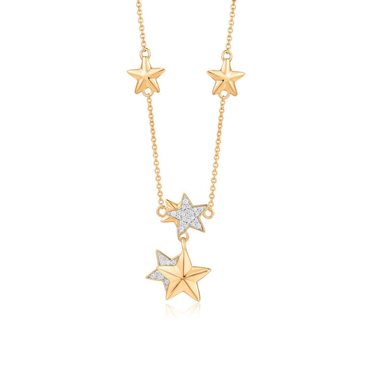 Carel 18K Star Diamond Pendant