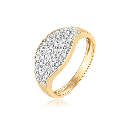 Carel 18K Diamond Ring