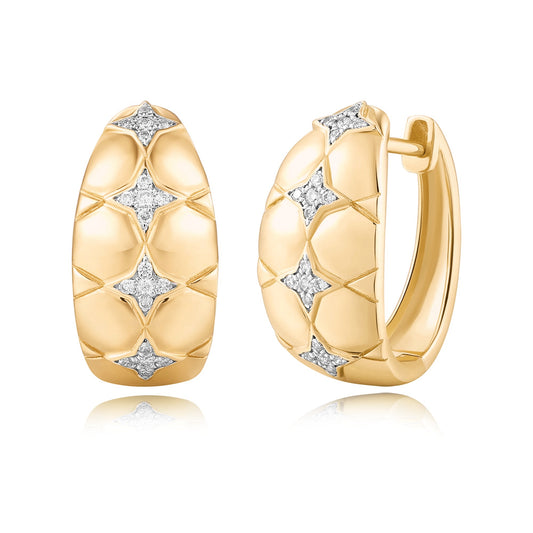 Carel 18K  Twinkle Star Earring