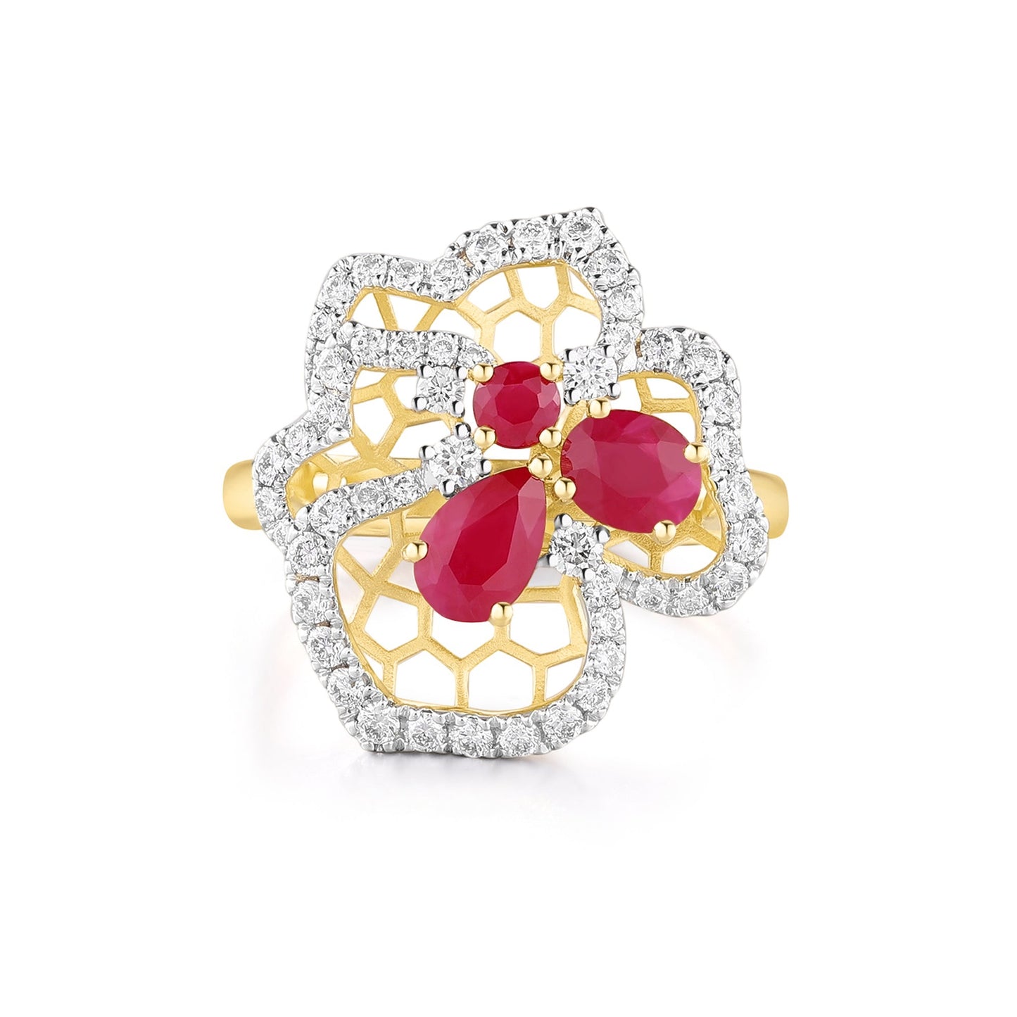 Carel 18K Floria Ruby Ring