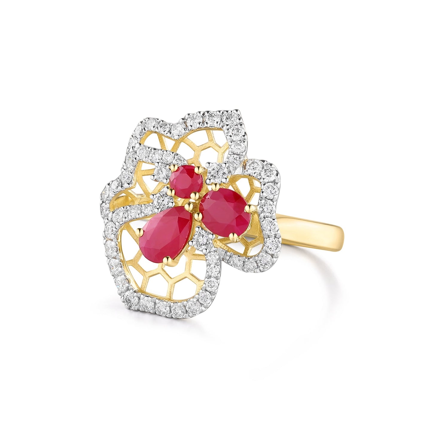 Carel 18K Floria Ruby Ring
