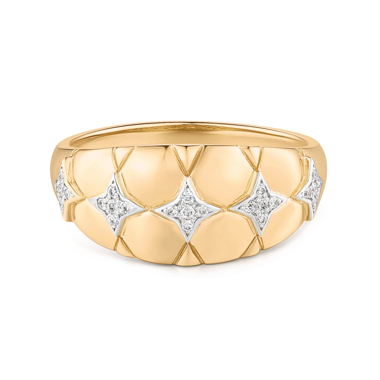 Carel 18K  Twinkle Star Ring