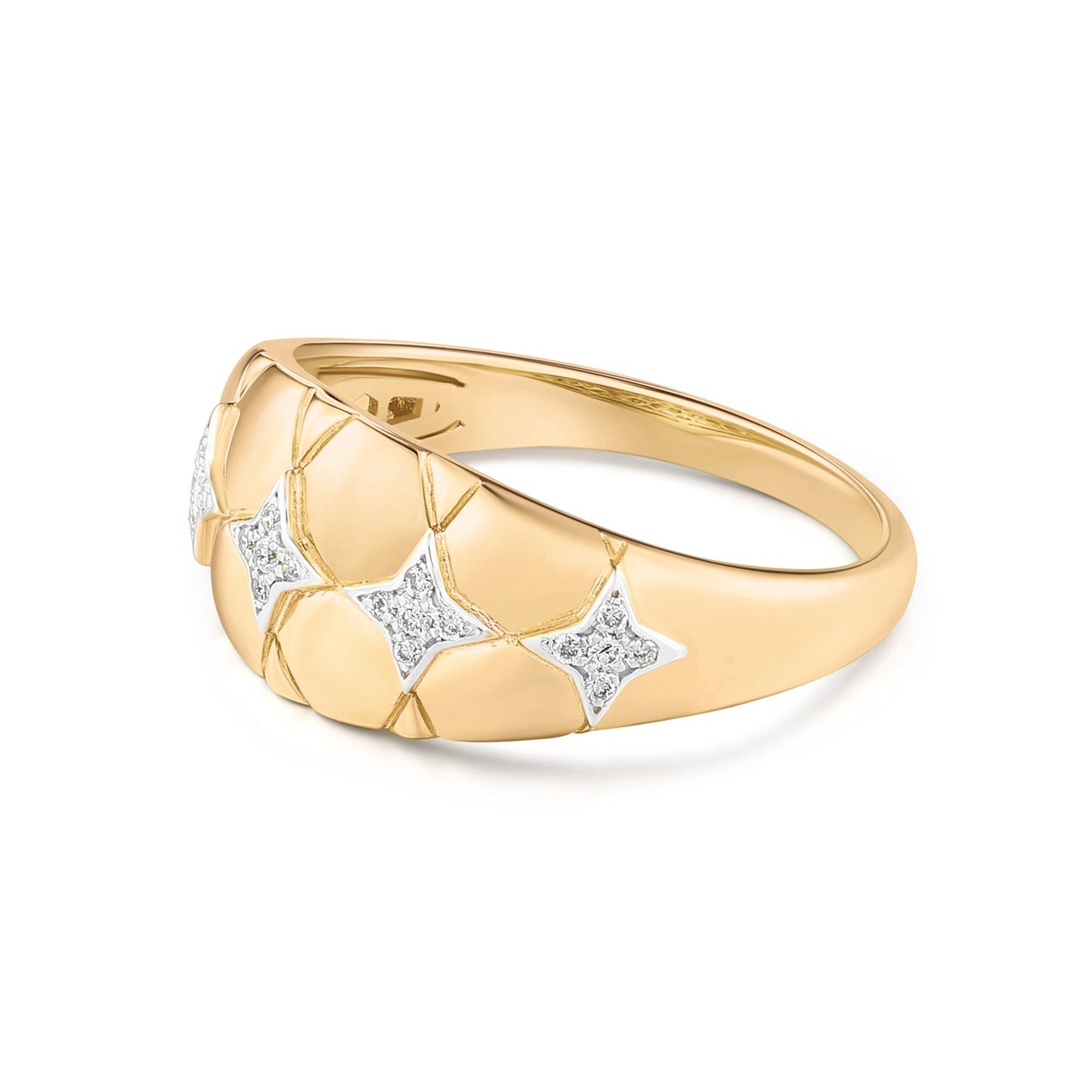 Carel 18K  Twinkle Star Ring