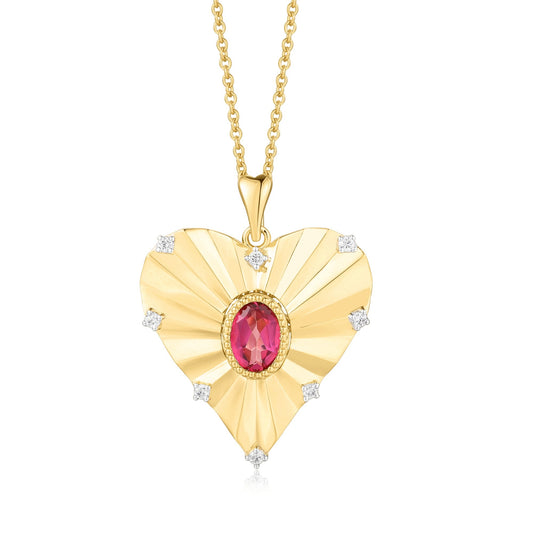 Carel 18K Heart Shape Pendant