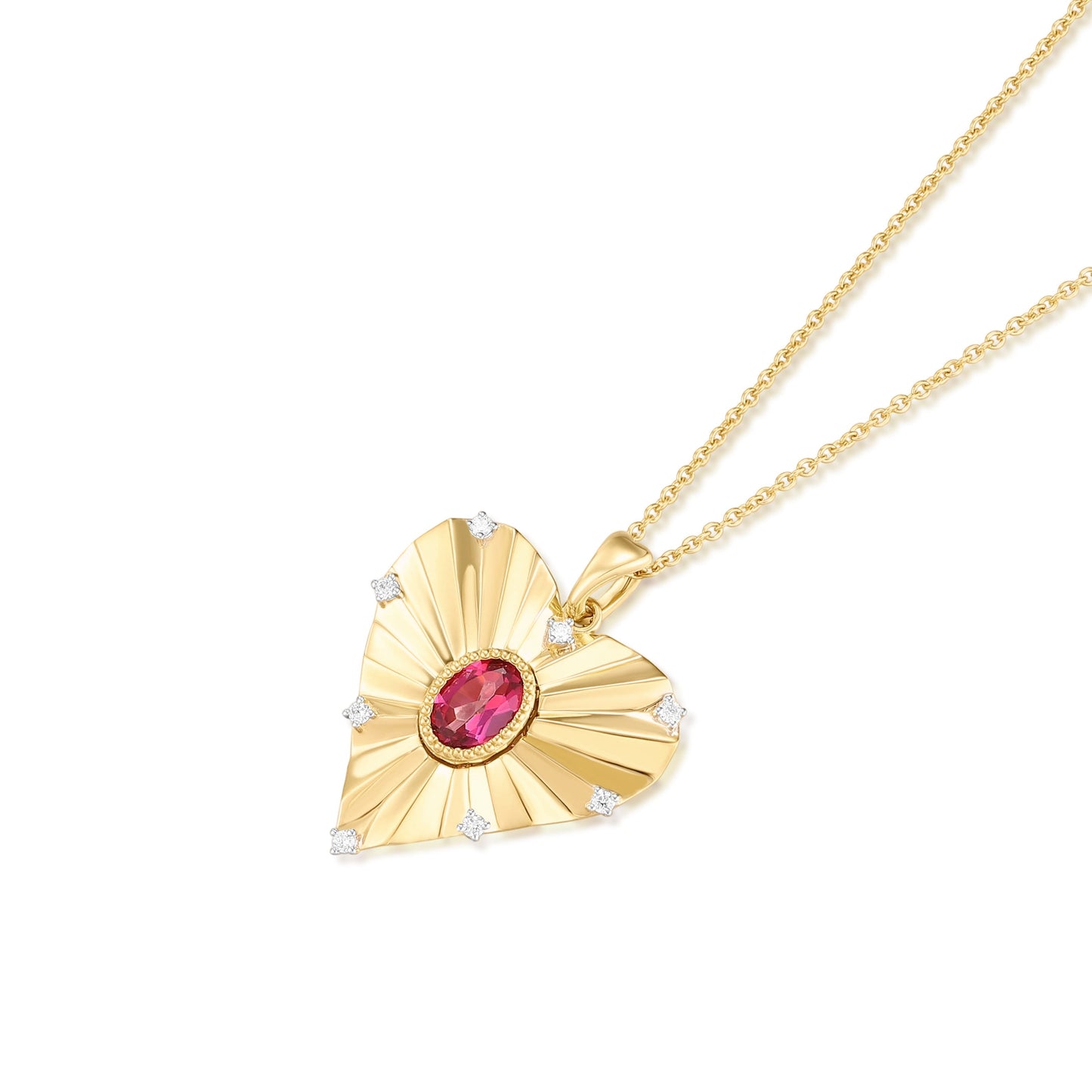 Carel 18K Heart Shape Pendant