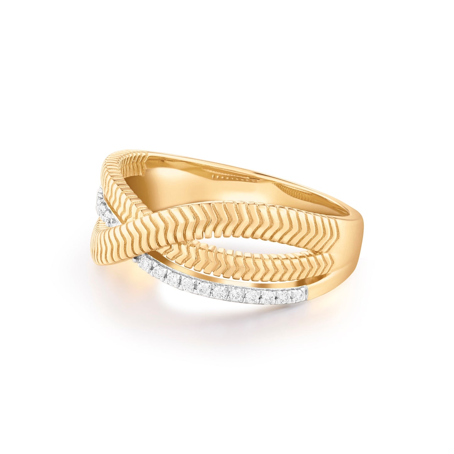 Carel 14K Eternal Twist Ring