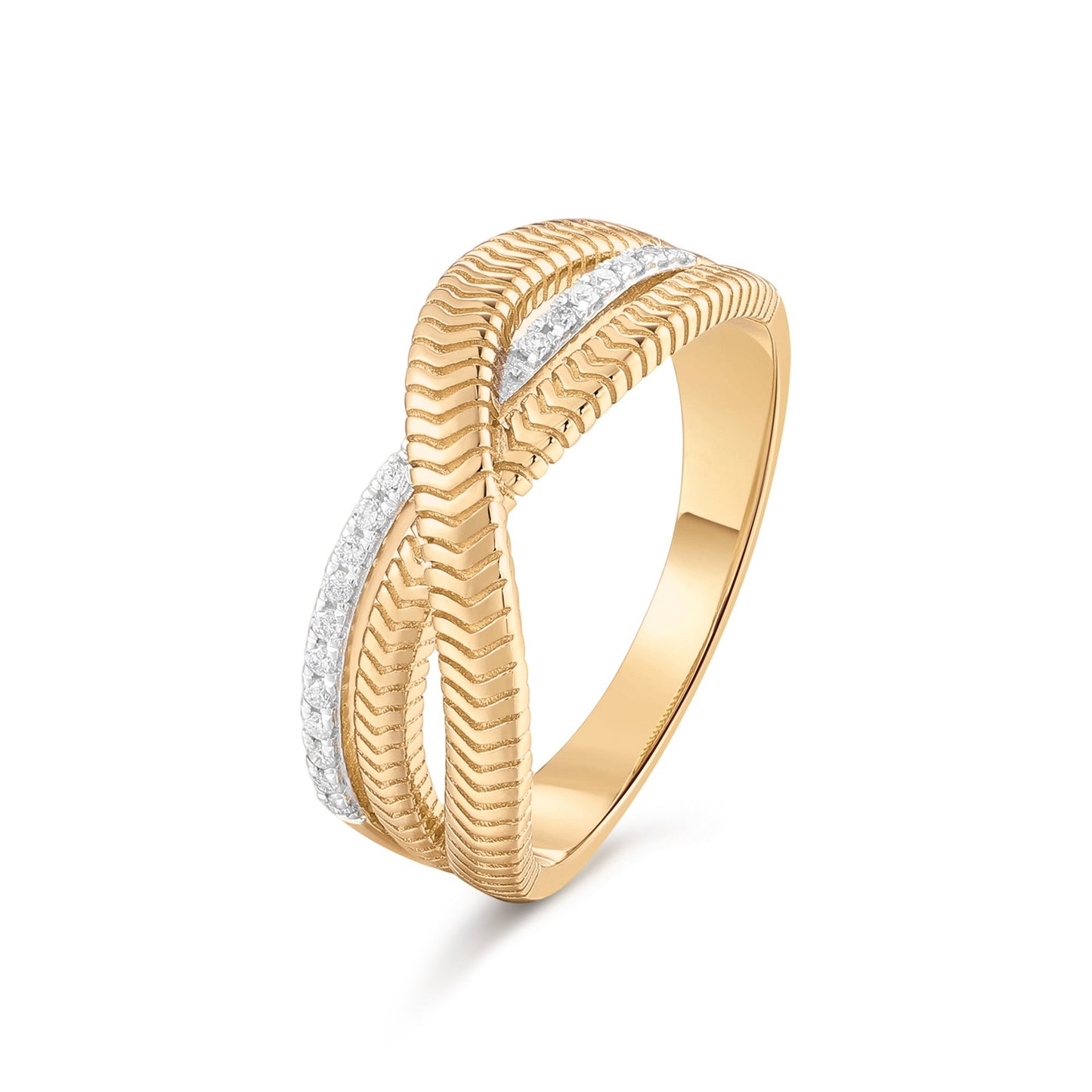 Carel 14K Eternal Twist Ring