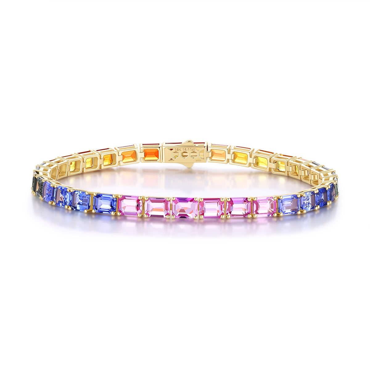 Carel 18K Colored Sapphire bracelet