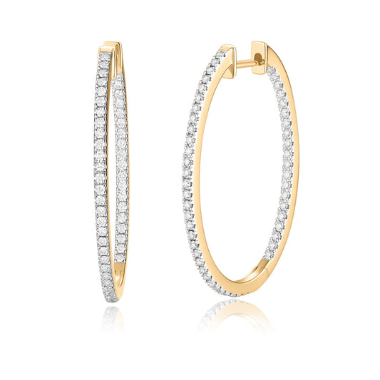 Carel 18K Diamond Earrings